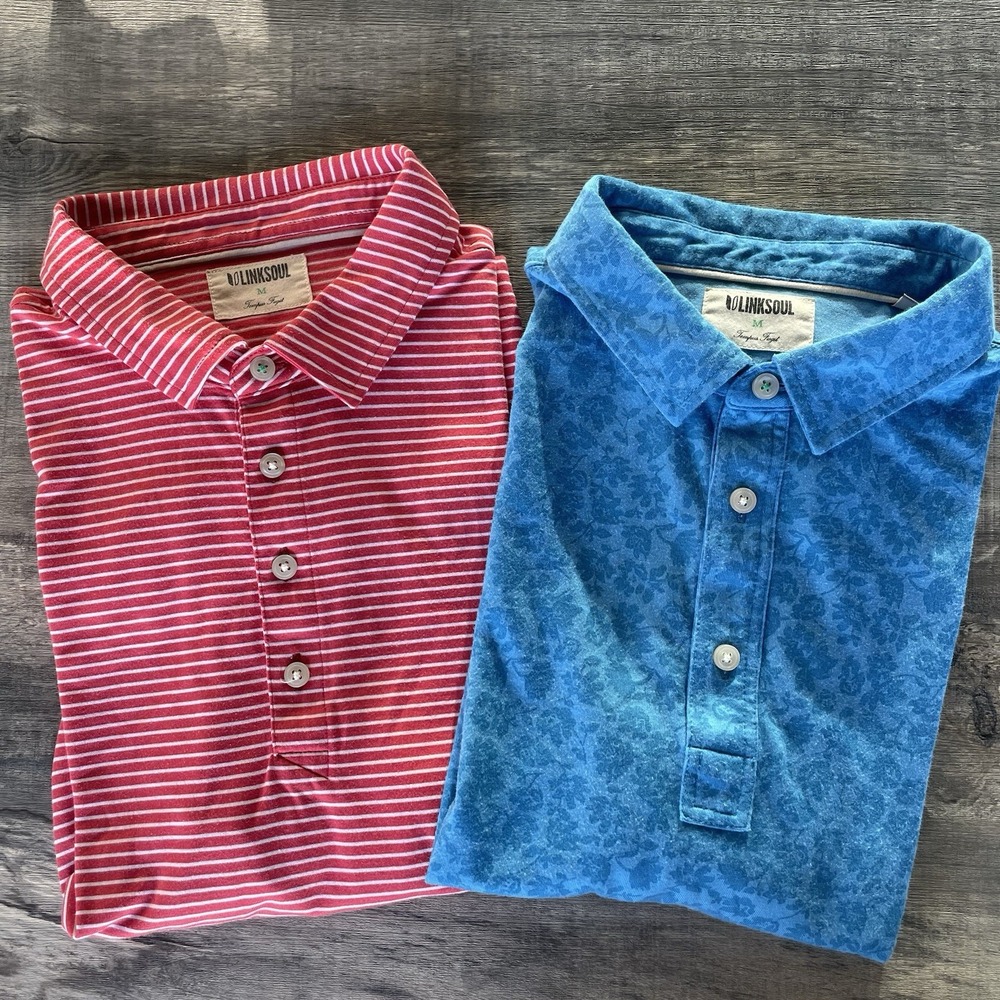 Link Soul Polo Shirts Size medium